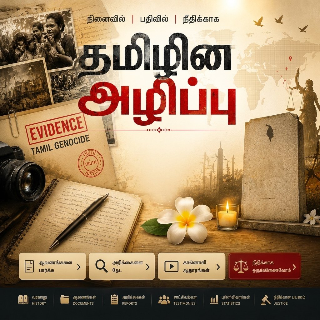 தமிழின அழிப்பு காப்பகப் படம்